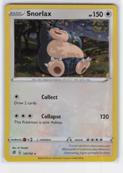 Snorlax - (Cosmos Holo) Holo Promo Miscellaneous Cards & Products 141/192 NM - Image 1