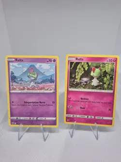 Ralts 060/189 And Ralts 139/214 Pokemon Cards Lot B3 - Image 1