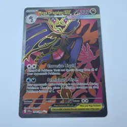 Pokemon TCG Mega Dragalge ex 104/86 Chaos Rising Full Art Pokemon Card Near Mint - Image 1