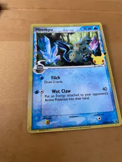 Pokemon Mimikyu SWSH136 Celebrations Promo Card Near Mint Condition - Image 2