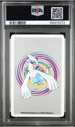 2000 POKEMON SILVER VERSION PLAYING CARDS 3 OF DIAMONDS #228 HOUNDOUR PSA 10 - Image 2