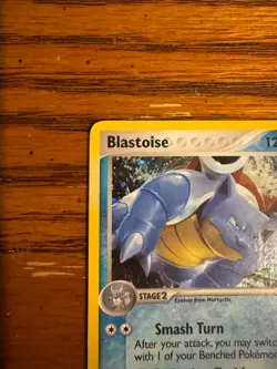 Pokemon Blastoise Pop Series 3 Rare Holo 120 Hp Card 1/17 Promo Nintendo - Image 3