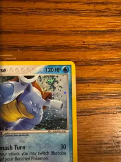 Pokemon Blastoise Pop Series 3 Rare Holo 120 Hp Card 1/17 Promo Nintendo - Image 4