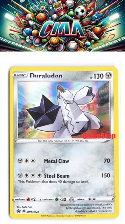 SWSH: Sword & Shield Promo Cards #SWSH028 Duraludon Holo - Image 1