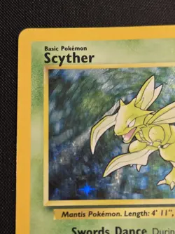 Pokemon TCG Scyther [Jungle] Holo Rare Card #10 - Image 3