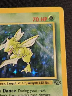 Pokemon TCG Scyther [Jungle] Holo Rare Card #10 - Image 4