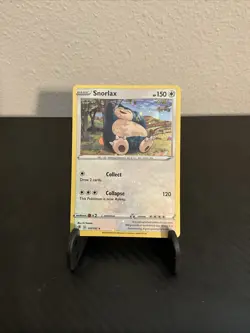 Snorlax Cosmos Holo Promo - 141/192 - Rebel Clash Pokemon 2020 Near Mint - Image 1