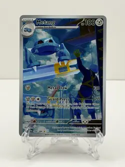 🔥Pokemon TCG-Metang-094/086-Me04: Chaos Rising-Illustration-Holo-M/NM!🔥 - Image 1