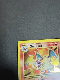 Charizard 4/102 Base Set Holo Rare 1999 English Stage 2 120 HP WOTC - Image 2