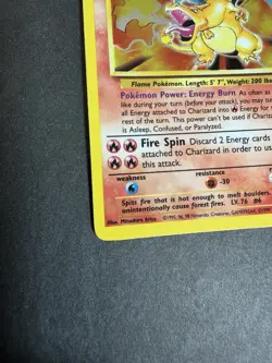 Charizard 4/102 Base Set Holo Rare 1999 English Stage 2 120 HP WOTC - Image 5