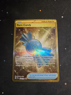 Rare Candy 256/198 Hyper Rare Scarlet & Violet Pokemon NM - Image 1