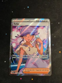 Tulip 244/182 Ultra Rare Paradox Rift Pokemon NM - Image 1