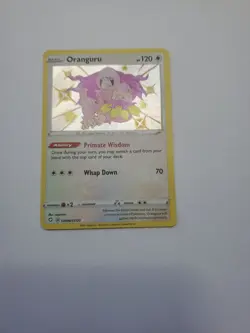 Oranguru SV098/SV122 Pokemon Shining Fates Shiny Holo Rare NM - Image 1