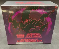 Pokemon TCG Astral Radiance Pokemon Center Exclusive Elite Trainer Box ETB - Image 1