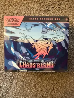 Pokemon TCG: Chaos Rising Elite Trainer Box ETB New/Sealed ✅ - Image 1
