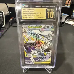 Mega Froslass ex Ascended Heroes 265/217 Mega Attack Rare Holo CGC 10 Pokemon - Image 1