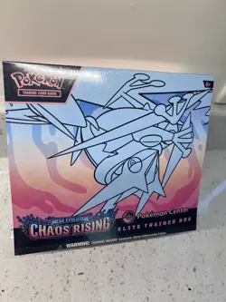 Pokemon Center Chaos Rising Elite Trainer Box ETB Sealed Exclusive - Image 2