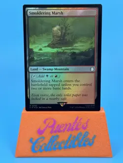 Smoldering Marsh 0292 Foil Universes Beyond: Fallout MTG NM - Image 1