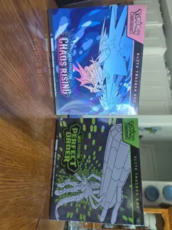 Pokemon TCG Chaos Rising Elite Trainer Box ETB + Pokemon TCG Perfect Order ETB - Image 2
