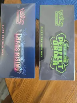 Pokemon TCG Chaos Rising Elite Trainer Box ETB + Pokemon TCG Perfect Order ETB - Image 5