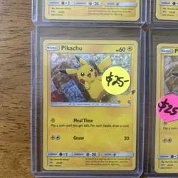Pokemon PIKACHU 25/25 HOLO 25th Anniv. LOT Mcdonalds Promo 2021 Pack Fresh Mint - Image 5