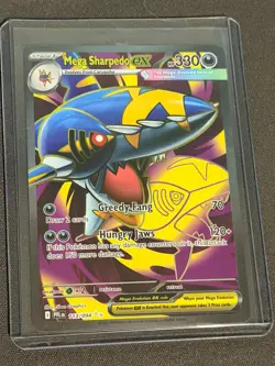 Mega Sharpedo ex 113/094 Ultra Rare Phantasmal Flames Pokemon Holo NM/M - Image 1