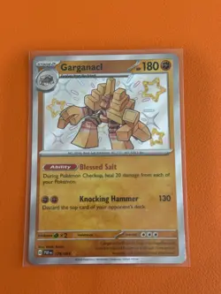 Pokemon Garganacl 178/091 - Paldean Fates NM - Image 1