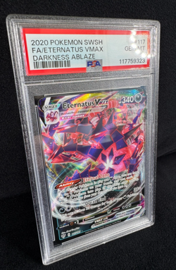 Pokemon Eternatus VMAX 2020 Sword and Shield Darkness Ablaze #117 PSA 10 GEM TCG - Image 5