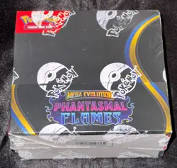 Phantasmal Flames Booster Box - Sealed - Pokemon Cards - Image 1