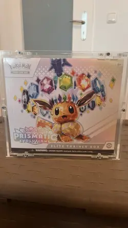 Pokemon Prismatic Evolutions Elite Trainer Box ETB - Englisch OVP Sealed Pokemon - Image 1