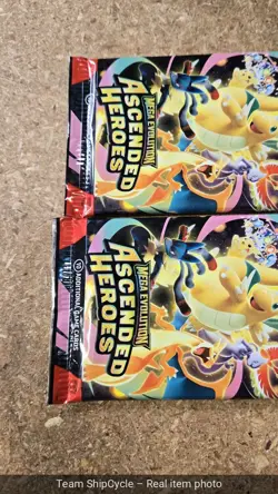 Pokemon Ascended Heroes EXTREMELY Heavy Booster Pack 24g god pack G1N - Image 5