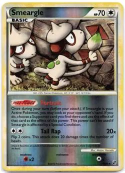 Smeargle 8/90 Reverse Holo Holo HGSS Undaunted LP - Image 1