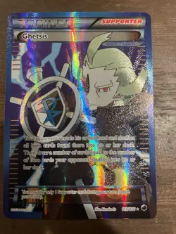 Pokemon Black White Ghetsis (Team Plasma) (Full Art) 115/116 Plasma Freeze Holo - Image 1