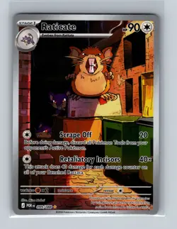Pokemon TCG - Raticate - 099/088 - Illustration Rare - ME03: Perfect Order (POR) - Image 1