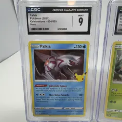 Pokemon Graded Slab Lot CGC 10 CGC 9.5 CGC 9 & ACE 10 Palkia Lunatone - Image 2