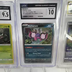 Pokemon Graded Slab Lot CGC 10 CGC 9.5 CGC 9 & ACE 10 Palkia Lunatone - Image 4