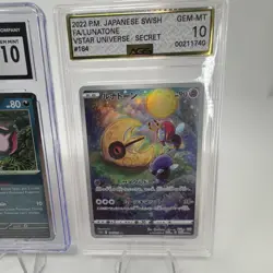Pokemon Graded Slab Lot CGC 10 CGC 9.5 CGC 9 & ACE 10 Palkia Lunatone - Image 5
