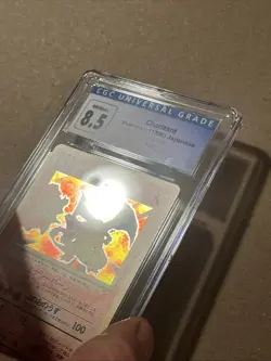 Charizard Holo Rare Japanese Base Set Basic No. 006 CGC 8.5 NM/Mint Pokemon - Image 4