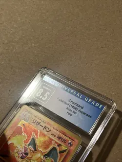 Charizard Holo Rare Japanese Base Set Basic No. 006 CGC 8.5 NM/Mint Pokemon - Image 5