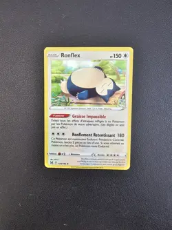 Carte Pokemon Ronflex 143/196 Holo EB11 Origine Perdue FR Neuf - Image 1