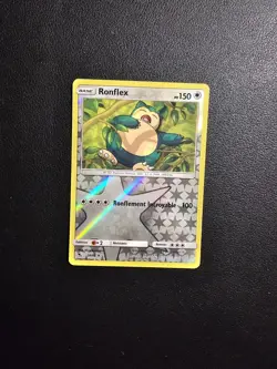 Carte Pokemon REVERSE Ronflex 50/68 SL11.5 Soleil & Lune Destinees Occultes NEUF - Image 1