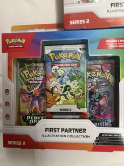 Pokemon TCG First Partner Illustration Collection Series 2 Lot of 3 Sealed - Image 4