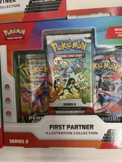 Pokemon TCG First Partner Illustration Collection Series 2 Lot of 3 Sealed - Image 5