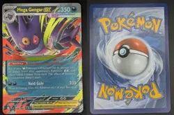 Mega Gengar ex 056/094 Near Mint Phantasmal Flames Double Rare Pokemon - Image 3