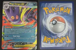 Mega Gengar ex 056/094 Near Mint Phantasmal Flames Double Rare Pokemon - Image 3
