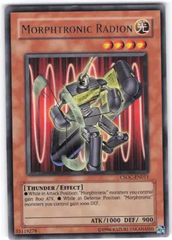 MORPHTRONIC RADION CSOC-EN011 RARE YU-GI-OH UNLIMITED - Image 1