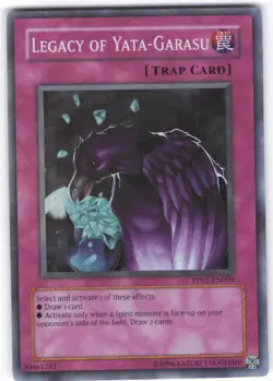 LEGACY OF YATA-GARASU PP01-EN009 SUPER RARE YU-GI-OH UNLIMITED - Image 1