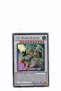 T.G. BLADE BLASTER EXVC-EN042 ULTRA RARE YU-GI-OH 1ST EDITION - Image 1
