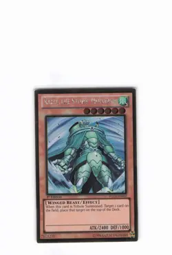 RAIZA THE STORM MONARCH PGLD-EN062 GOLD RARE YU-GI-OH 1ST EDITION - Image 1