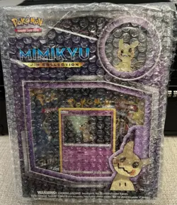2017 Pokemon Mimikyu Pin Collection Box 2 Sun & Moon and 1 XY Fates Collide Pack - Image 4